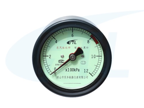 YTS-80Z Double Needle Pressure Gauge (special for high-speed rail)